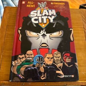 WWE Slam City Hardcover Graphic Novel Children’s Fan’s Wrestling Book